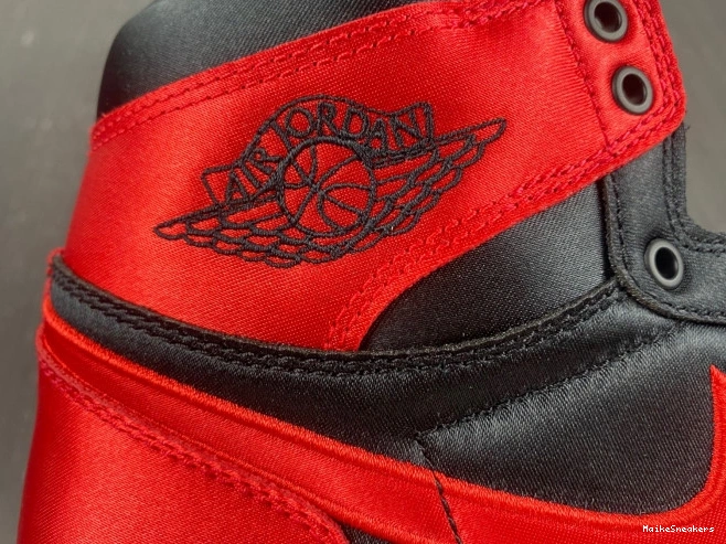 MaikeSneakers Air Satin Bred 1 OG Jordan High FD4810-061 WMNS 0711